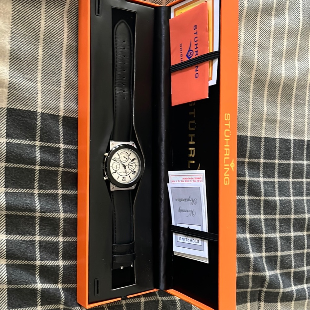Mens Stuhrling watch brand new.